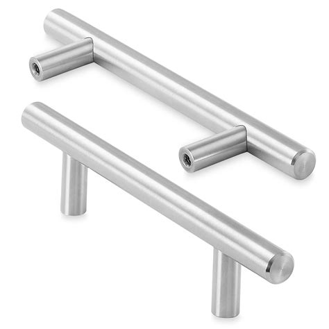 stainless steel kitchen cabinet pulls